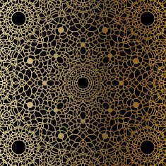 Gold mandala N33