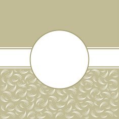 Vintage background with damask pattern in retro style
