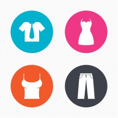 Clothes signs T-shirt with tie and pants N5