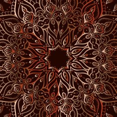 Gold mandala N35