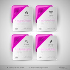 Business infographics template for web design N40