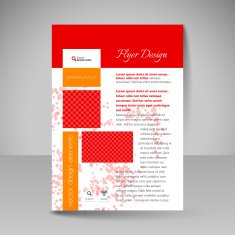 Site layout for design - flyer N44