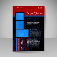 Site layout for design - flyer N49