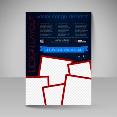 Site layout for design - flyer N53