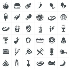 Food Icons set N44