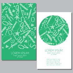 Set of greeting card N29