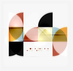 Semicircle triangle pattern N118