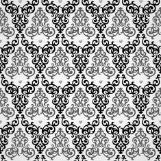 Vector seamless pattern in Victorian style N20