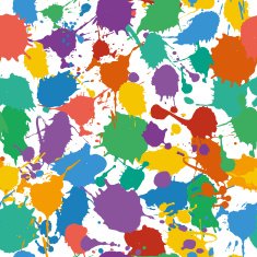 Bright color seamless pattern Vector illustration