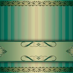 Vintage invitation template N3
