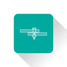 Bolt and nut icon vector illustration N28