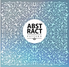 calligraphic floral design elements N34
