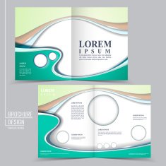 modern half-fold template design N2