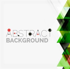 Abstract geometric background Modern overlapping triangles N207