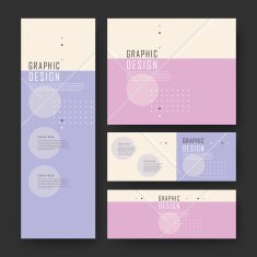simplicity banner template design N2