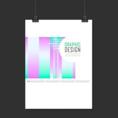 elegant poster template design N8