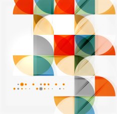 Semicircle triangle pattern N123