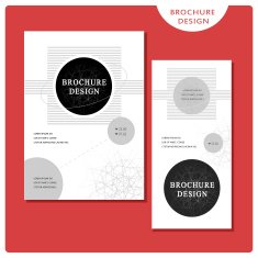 simplicity brochure template design set N2