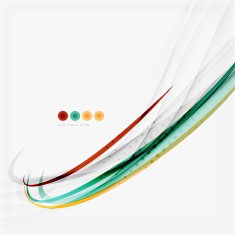 Red and blue color swirl concept N13