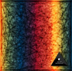 Abstract rainbow web bacground Triangles background N6