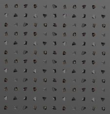 Abstract modern background with polygons design N12