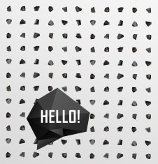 Abstract modern background with polygons design N18
