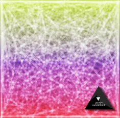 Abstract rainbow web bacground Triangles background N15