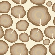 Stump Muzzle Seamless Pattern Background Vector Illustration N2