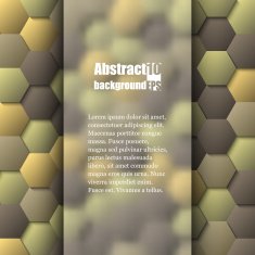 Business card template with abstract background N10