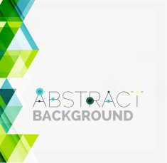 Abstract geometric background Modern overlapping triangles N233