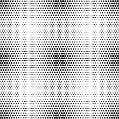 Vector seamless pattern with circle halftone