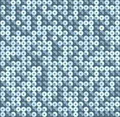 Square blue mosaic disco party background
