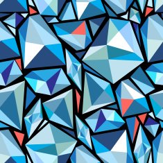 abstract pattern polygons N2