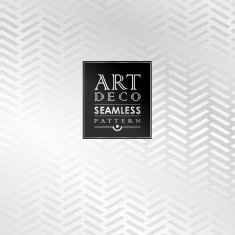Art Deco seamless vintage wallpaper pattern N118