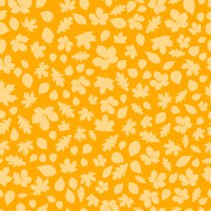 Seamless pattern of autumn leaves N8