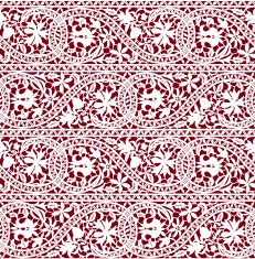 White Lace Seamless Pattern N8
