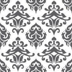 Vector Islamic Damask Pattern