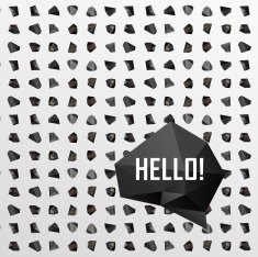 Abstract modern background with polygons design N71