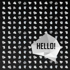Abstract modern background with polygons design N95