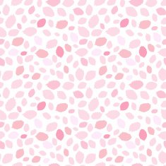 Seamless decorative backgroung with pink leafs