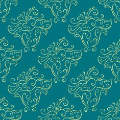 Seamless with vintage pattern N44
