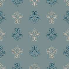 Seamless with vintage pattern N46
