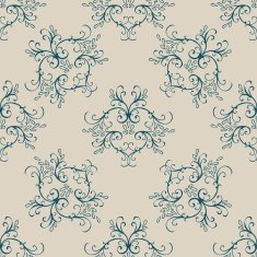 Seamless with vintage pattern N52