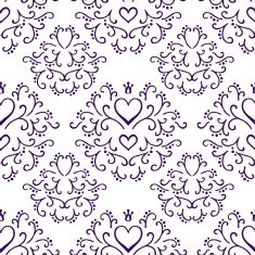 Seamless with vintage pattern N65