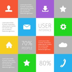 colorful squared infographic N2