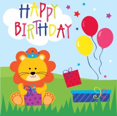 Birthday Card - Illustrator N2