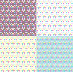 Hexagon seamless pattern background