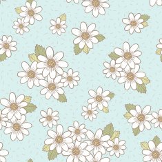 adorable flower seamless pattern N3