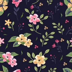 lovely floral seamless pattern N4