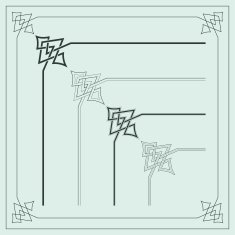 Angle Decoration of Chinese traditional style N9